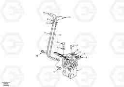 40047 Remote control valve pedal with fitting parts EC290, Volvo Construction Equipment