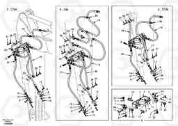 54895 Working hydraulic, clamshell EC290, Volvo Construction Equipment