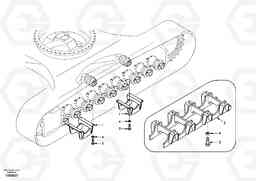 40909 Undercarriage, track guards EC210, Volvo Construction Equipment