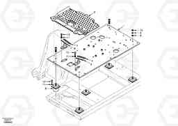 101565 Cabin floor EC210, Volvo Construction Equipment