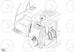 27241 Rear view mirror EC210, Volvo Construction Equipment