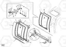 41008 Windshield EC140, Volvo Construction Equipment