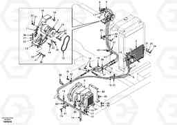 55042 Air conditioning unit line EC210, Volvo Construction Equipment