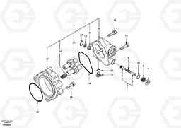 45801 Hydraulic gear pump EC240, Volvo Construction Equipment