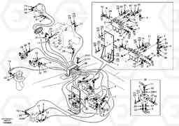 44288 Servo system, control valve to solenoid valve EC210, Volvo Construction Equipment