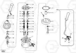 44551 Servo system, remote control valve EC140, Volvo Construction Equipment