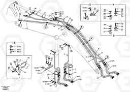 14827 Working hydraulic, boom EC210, Volvo Construction Equipment