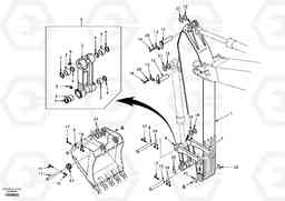 38253 Links to dipper arm EC210, Volvo Construction Equipment