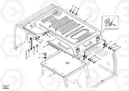58074 Cowl frame, cover and hood EC210, Volvo Construction Equipment