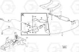 53693 Hydraulic system, lock cylinder BL71, Volvo Construction Equipment