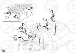 40918 Work lights, extra EC240, Volvo Construction Equipment