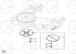 18182 Protecting plate EC240, Volvo Construction Equipment