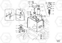 96363 Hydraulic oil tank EC240, Volvo Construction Equipment