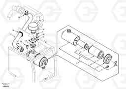 34296 Inlet system, pre-cleaner EC210, Volvo Construction Equipment