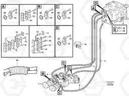 54981 Hydraulic system, motor unit A40D, Volvo Construction Equipment