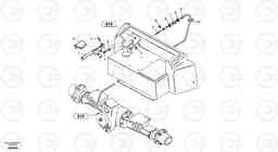 411 Hand brake ZL402C SER NO 6006001 -, Volvo Construction Equipment