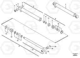 1240 Dipper arm cylinder EC25 TYPE 281, Volvo Construction Equipment