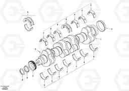 17830 Crankshaft EC240, Volvo Construction Equipment