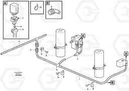 58751 Cable harness, boom suspension system. L150D, Volvo Construction Equipment