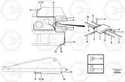 15036 Central lubrication. slewing, adjustable boom EW200B, Volvo Construction Equipment