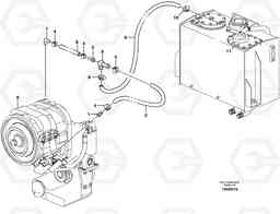 71559 Ventilation for transmission L90E, Volvo Construction Equipment