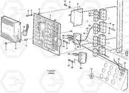 67034 Electrical distribution box L180D HIGH-LIFT, Volvo Construction Equipment