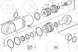 46740 Boom cylinder BL71, Volvo Construction Equipment