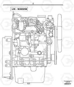 7684 Equipped engine EC13 TYPE 600 XR/XTV, Volvo Construction Equipment