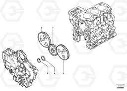 11023 Timing gears EC13 TYPE 600 XR/XTV, Volvo Construction Equipment