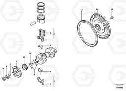 11025 Connecting rods EC13 TYPE 600 XR/XTV, Volvo Construction Equipment