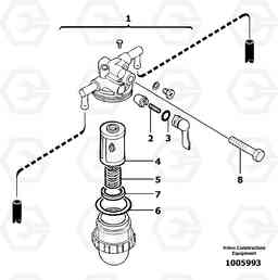 12236 Sediment bowl EC13 TYPE 600 XR/XTV, Volvo Construction Equipment