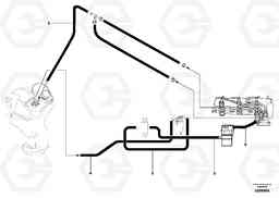 11033 Fuel circuit EC13 TYPE 600 XR/XTV, Volvo Construction Equipment