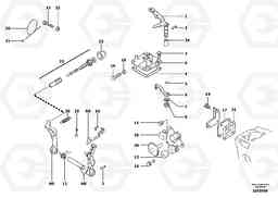 11037 Engine injection pump control EC13 TYPE 600 XR/XTV, Volvo Construction Equipment