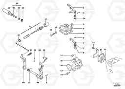 11038 Engine injection pump control EC13 TYPE 600 XR/XTV, Volvo Construction Equipment