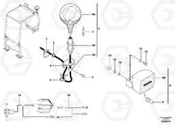 13492 Flashing light EC13 TYPE 600 XR/XTV, Volvo Construction Equipment