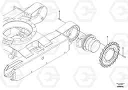 32671 Travelling gear motor assy / sprocket EC15B TYPE 272 XR, Volvo Construction Equipment