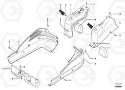 12710 Operator's station : plating EC13 TYPE 600 XR/XTV, Volvo Construction Equipment