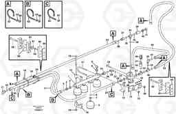 8770 Hydraulic brake system, load unit A40D, Volvo Construction Equipment