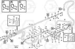 52658 Hydraulic brake system, load unit A35D, Volvo Construction Equipment