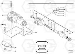 47299 Selector / variable track EC13 TYPE 600 XR/XTV, Volvo Construction Equipment