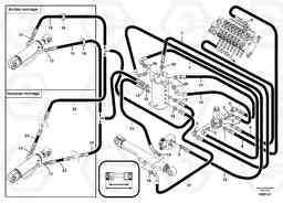 102503 Hydr. circuit. ( dozer blade ) variable track EC13 TYPE 600 XR/XTV, Volvo Construction Equipment