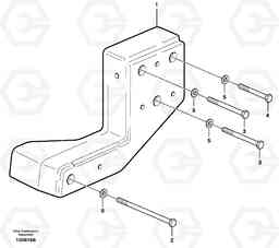 25691 Counterweight L330E, Volvo Construction Equipment