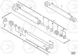 14770 Boom cylinder EC13 TYPE 600 XR/XTV, Volvo Construction Equipment