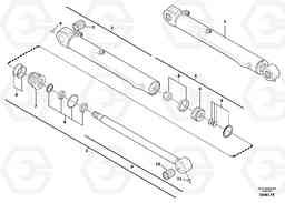 14774 Dipper arm cylinder EC13 TYPE 600 XR/XTV, Volvo Construction Equipment