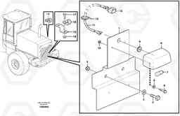 39647 Sign lamp. L150D, Volvo Construction Equipment