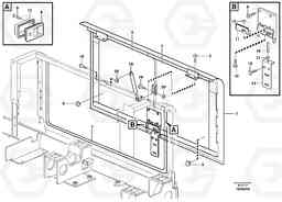 88532 Door, engine, right EW160 SER NO 1001-1912, Volvo Construction Equipment