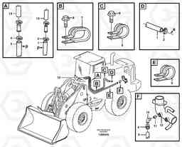 84895 Heating system L180E HIGH-LIFT S/N 5004 - 7398, Volvo Construction Equipment
