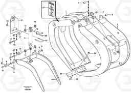 75487 Grab fork with clamp.arm ATTACHMENTS ATTACHMENTS MISCELLANEOUS, Volvo Construction Equipment