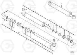 6962 Boom offset cylinder EC45 TYPE 284, Volvo Construction Equipment