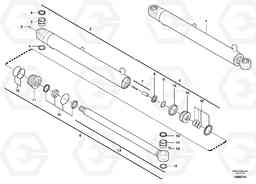 3124 Dipper arm cylinder EC35 TYPE 283, Volvo Construction Equipment